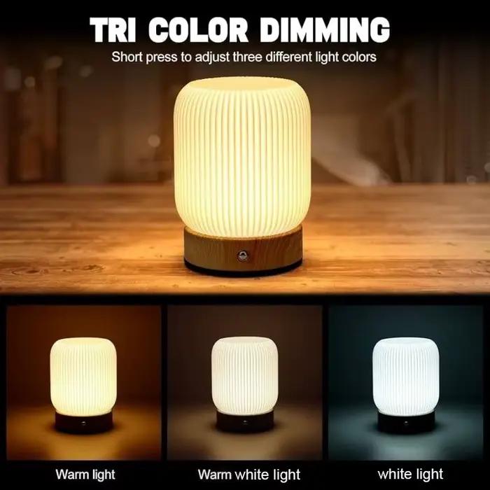 Lampe tactile de chevet pour chambres et salons