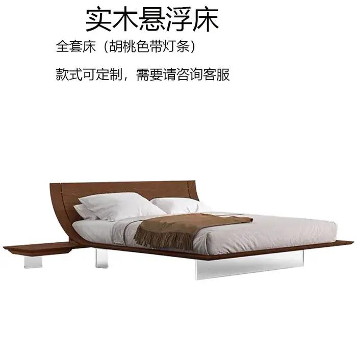 Cadre en métal plate-forme lit blanc européen luxe princesse lit complet réglable filles Meuble De Chambre meubles De maison