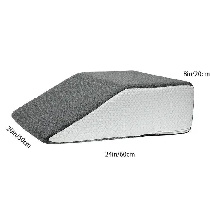 Oreiller de jambe, oreiller élévateur de jambe de 8 pouces pour jambes