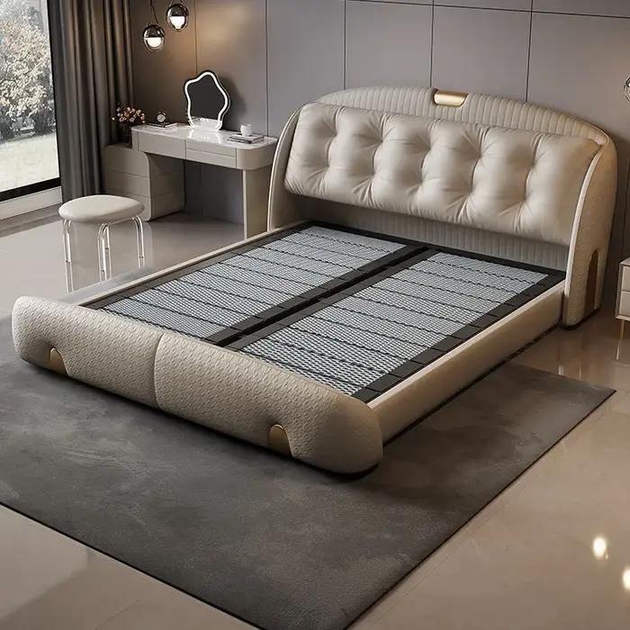 Lit Moderne de Luxe en Bois pour Filles