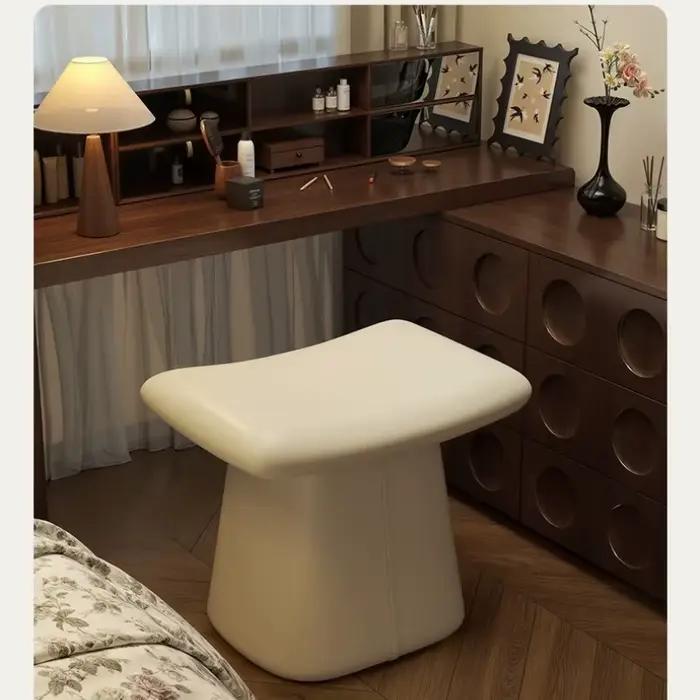 Tabouret de maquillage design, chaise de chambre à coucher, Nail Art, siège souple, sièges en cuir,