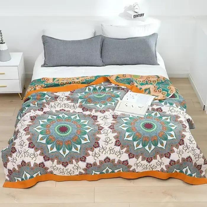 Couverture en coton pour lits