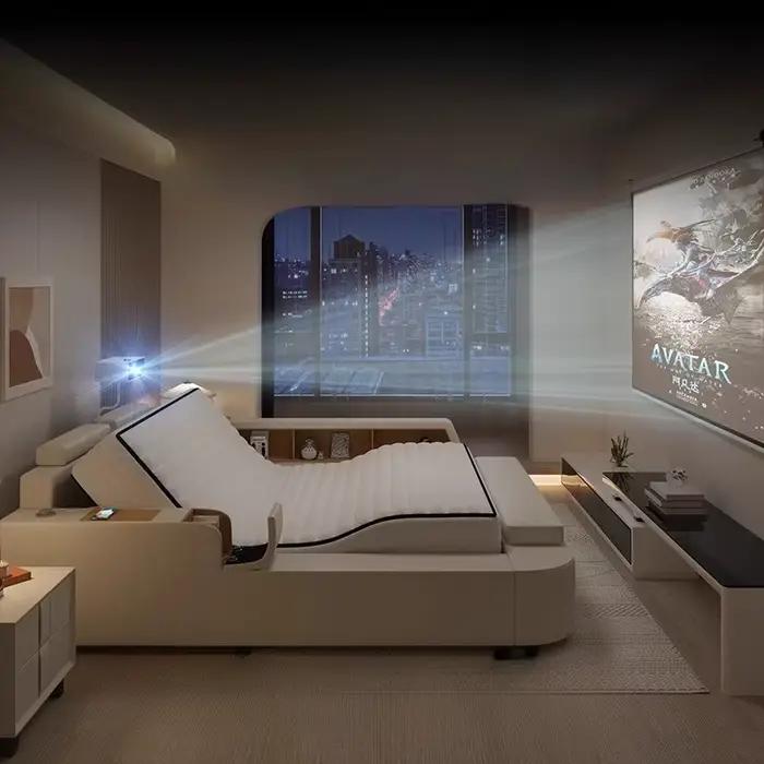 Tête de lit fantaisie cadre japonais Unique princesse lit de couchage chambre Double Muebles Para dortoir maison accessoires