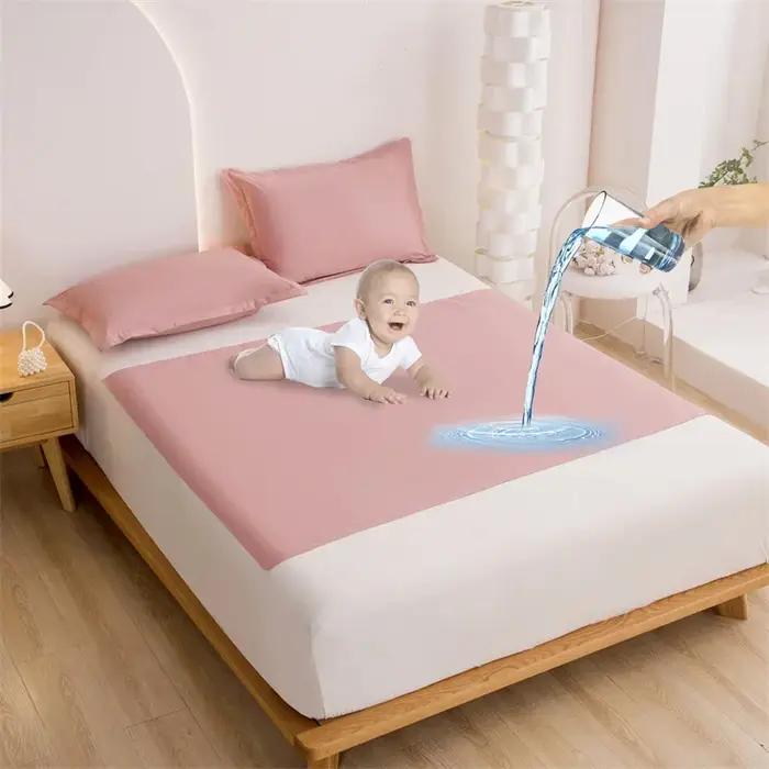 Drap plat de lit imperméable en TPU