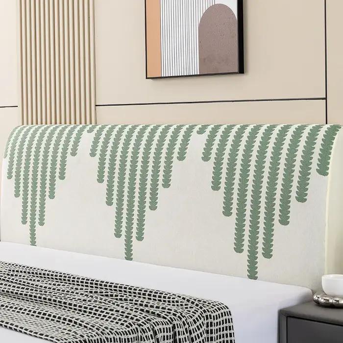 Housse de tête de lit complète en Chenille de Style nordique