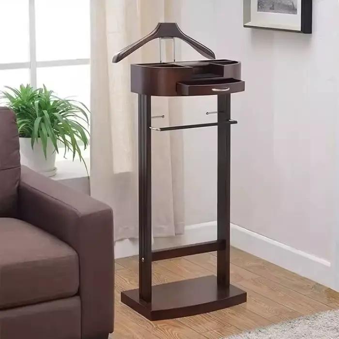 Porte-vêtements moderne pour chambre à coucher avec tiroir