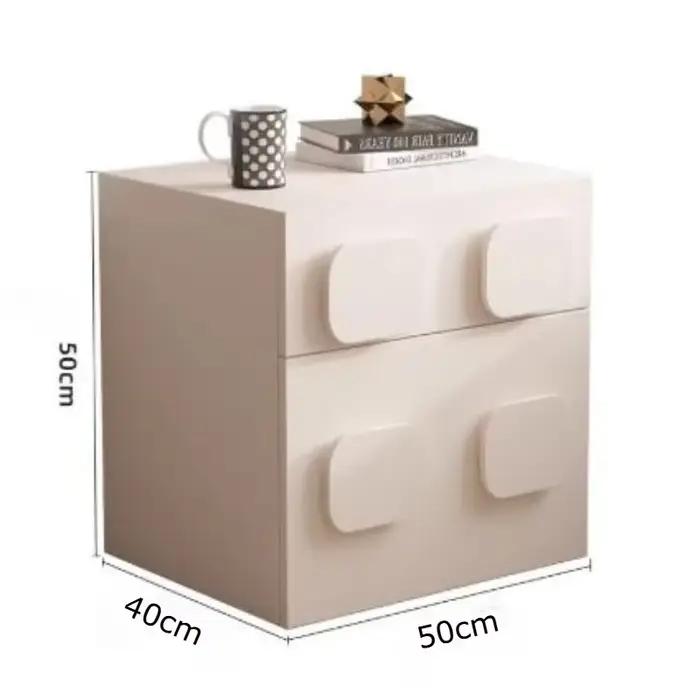 Table de chevet multifonctionnelle avec verrouillage par empreinte digitale