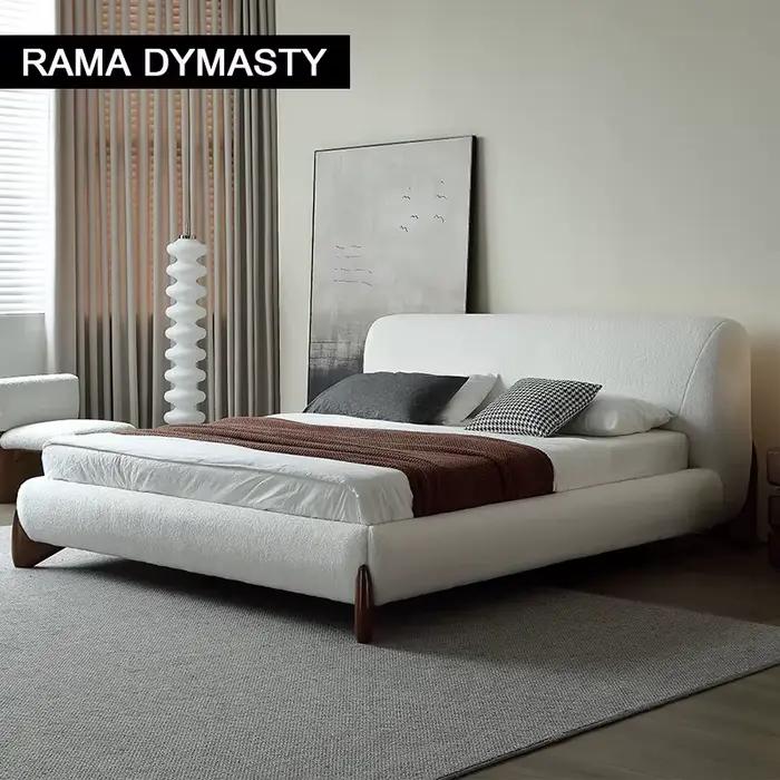Lit hypothécaire ami en Tissu Personnalisé avec Dos Doux
