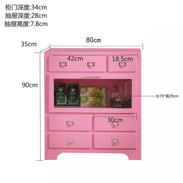 Armoire à manger cosmétique debout chambre Tables d'entrée armoires de salon tiroirs de rangement Mobili Per La Casa meubles