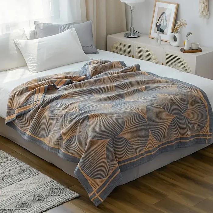 Couvre-lits doubles en coton