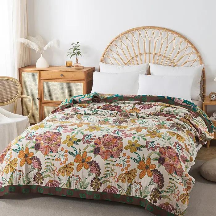 Couverture de luxe en coton