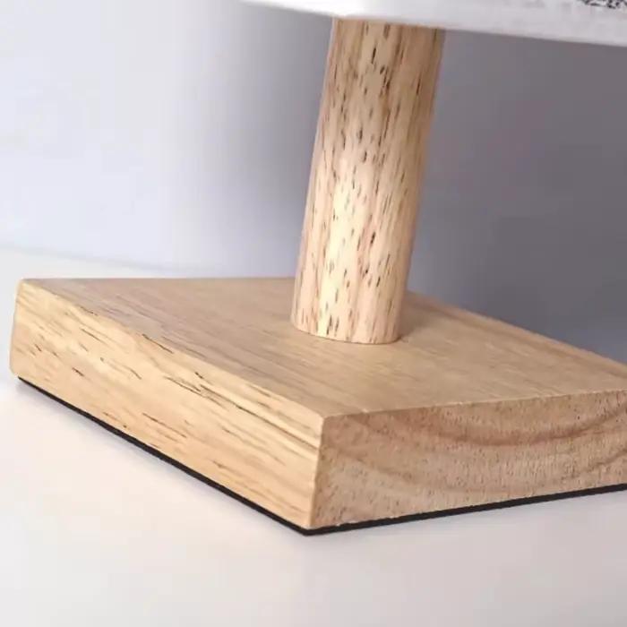 Lampe de Table lanterne en bambou de Style chinois, Simple, variable, veilleuse USB, abat-jour en tissu pour chambre à coucher, chevet, salon, dortoir