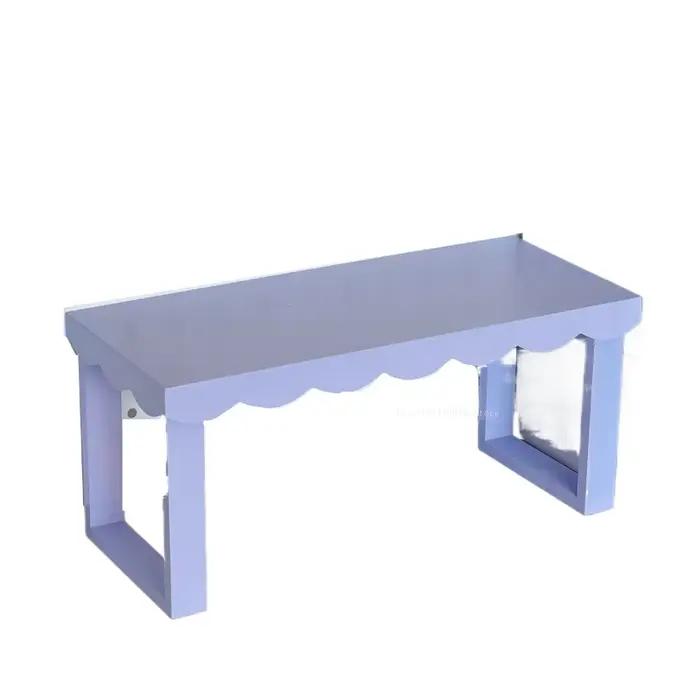 Étagère de rangement simple en bois pour la maison
