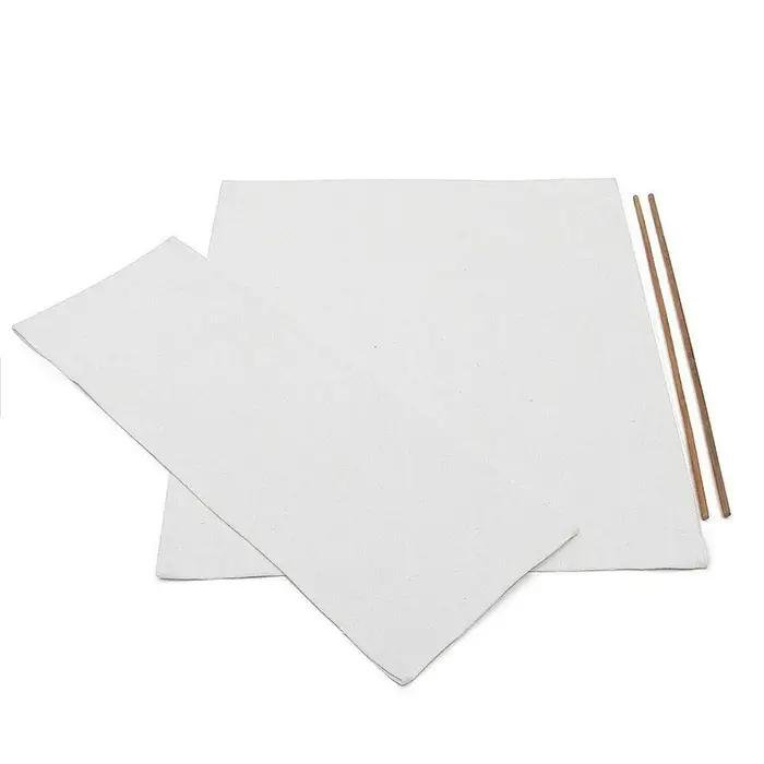 Kit de housses de siège et de dossier en toile beige