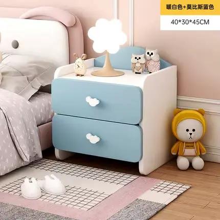 Table de chevet petite belle chambre moderne Simple armoire
