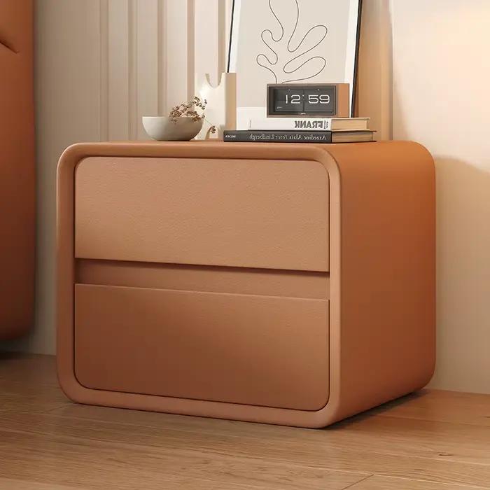 Table de chevet meuble d'appoint de lit de luxe