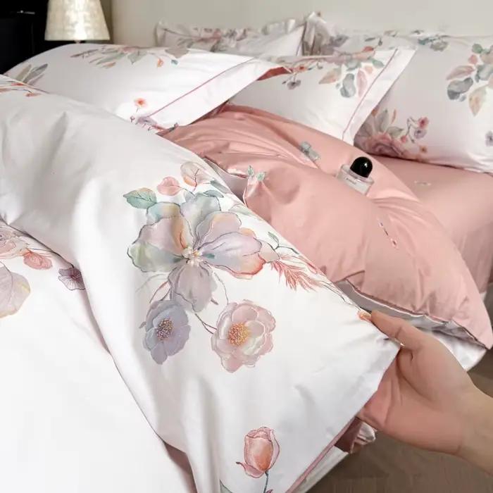 Ensemble de literie en coton égyptien de haute qualité