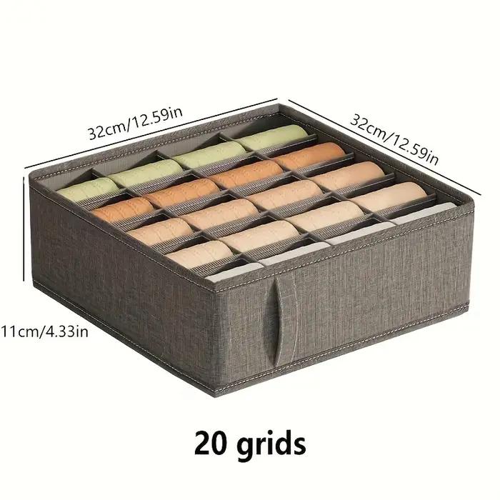 Tiroir organisateur de sous-vêtements chaussettes soutien-gorge pantalons boîte de rangement de vêtements armoire de