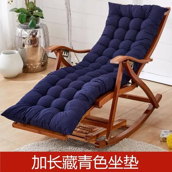 Chaise longue en bambou confortable pour adultes