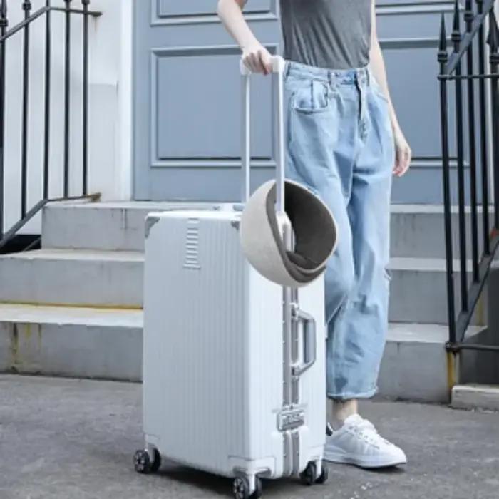 Oreiller de cou de voyage, oreiller en mousse à mémoire de forme pour voiture, appui-tête automatiqu