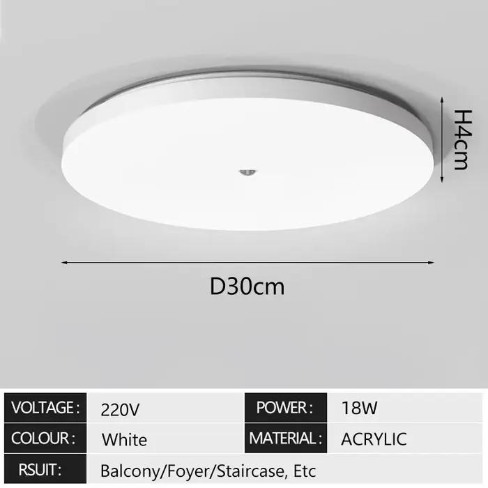 Plafonnier LED avec capteur de mouvement