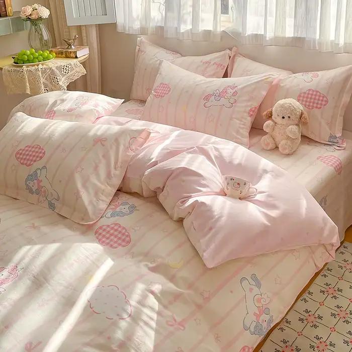 Ensemble de housse de couette 100% coton