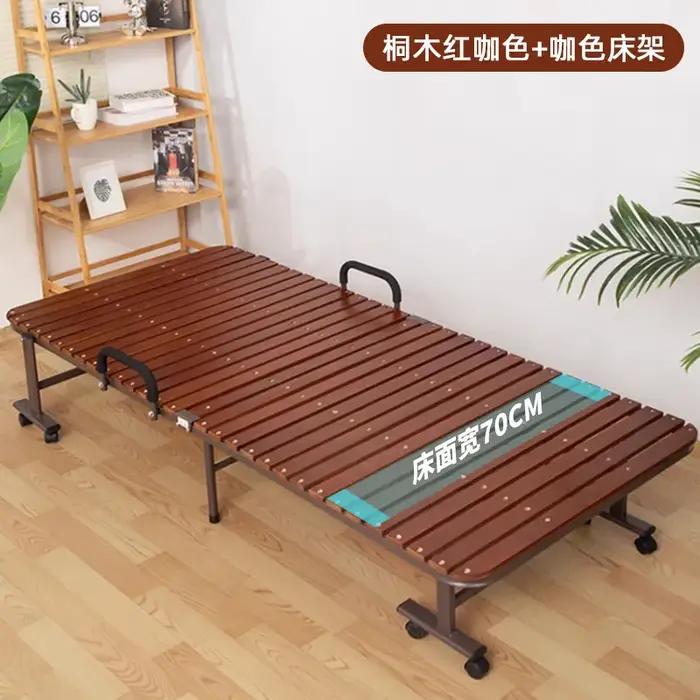 Lit pliant en bois pour canapé