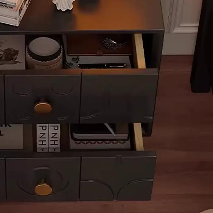 Tables De chevet simples européennes avec rangement beauté élégante