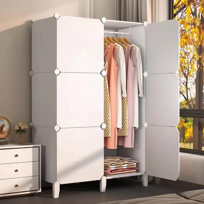 Armoire Portable Modulable pour Chambre à Coucher
