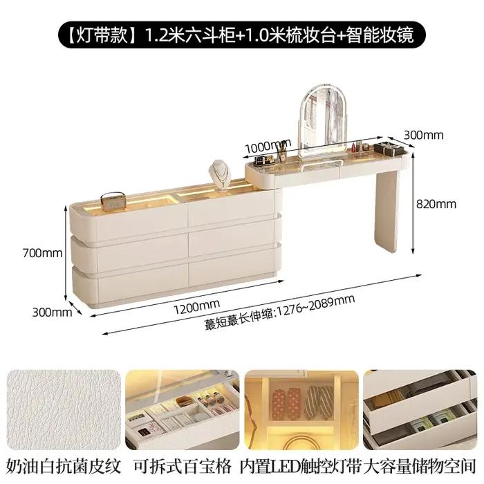 Coiffeuse multifonctionnelle pour appartement