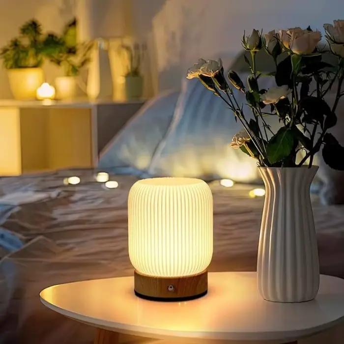 Lampe tactile de chevet pour chambres et salons