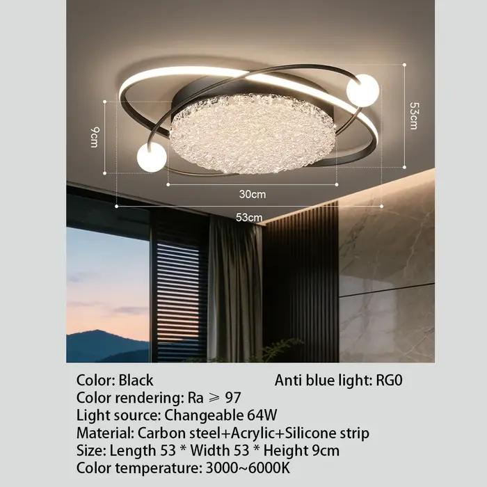 Plafonnier de chambre à coucher 2026 Nouveau design moderne simple créatif unique Lampe de protection oculaire