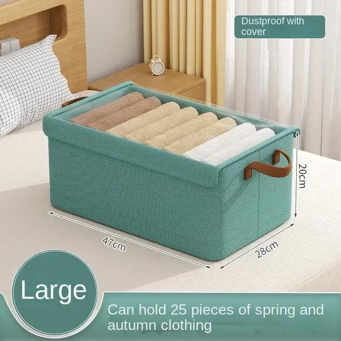 Boîte de rangement pour vêtements de grande capacité