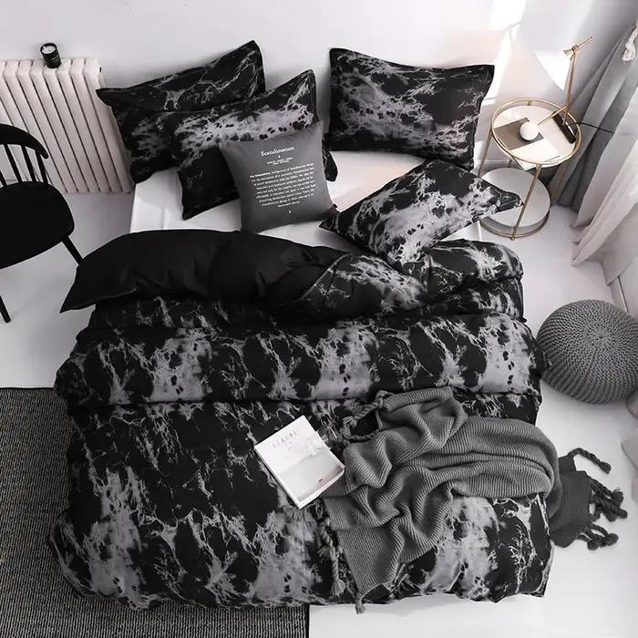 Ensemble de housse de couette avec taie d'oreiller