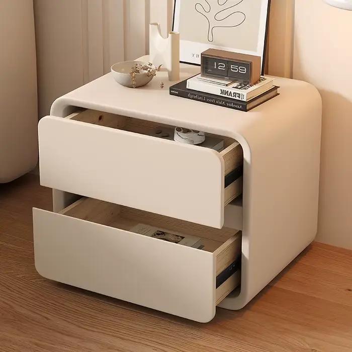 Table de chevet meuble d'appoint de lit de luxe