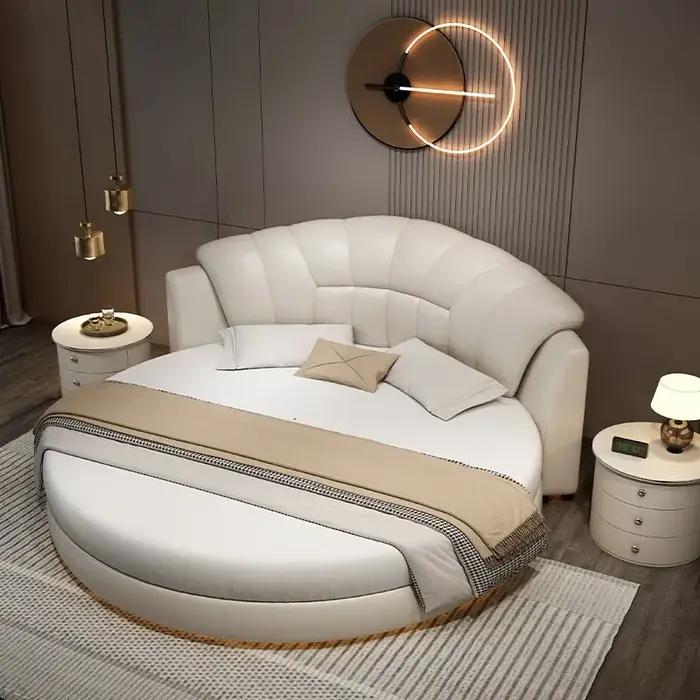 Tête de lit de luxe 200x200cm, style hôtelier français, pour lits jumeaux et doubles, Cadres de lit, Camarotes pour chambre à coucher, Accessoires pour la maison