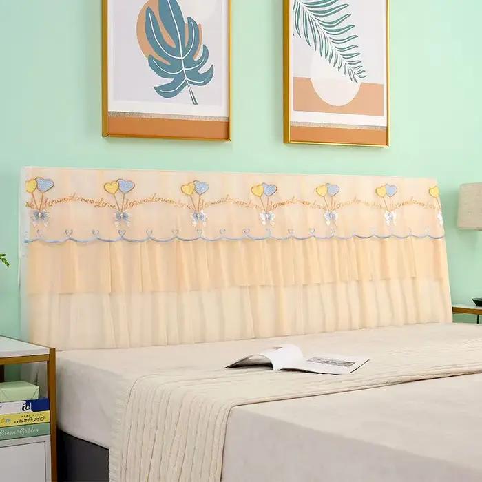 Housse de tête de lit en dentelle Jacquard exquise de haute qualité