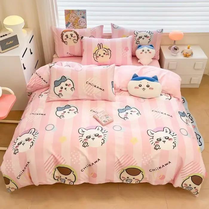 Housse de couette U-sagi, décoration de chambre à coucher, cadeau pour enfants, adulte, lit simple, double, grande taille, housse de couette à fermeture éclair