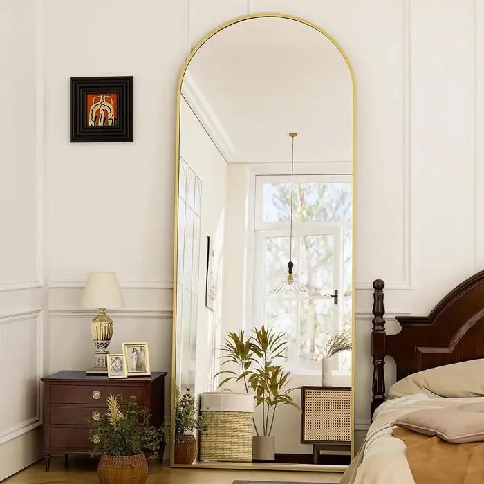 Miroir pleine longueur arqué 21x64 pouces