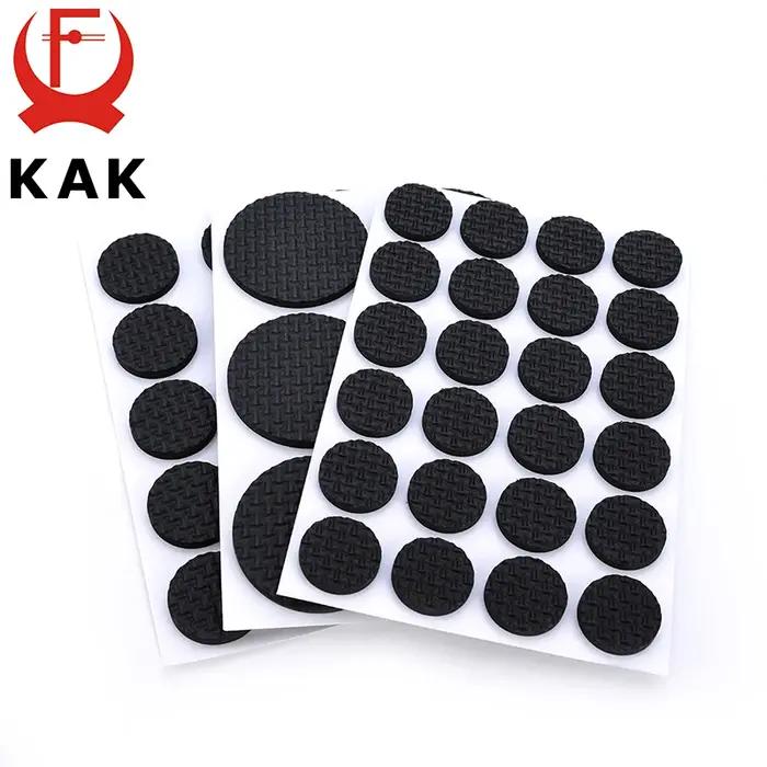 KAK 1-24 pièces auto-adhésif meubles jambe pieds tapis feutre tampons anti-dérapant tapis pare-chocs