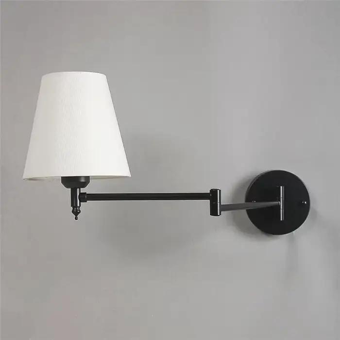Lampes murales pliantes réglables nordiques bras à bascule rotatif luminaires moderne minimaliste ch
