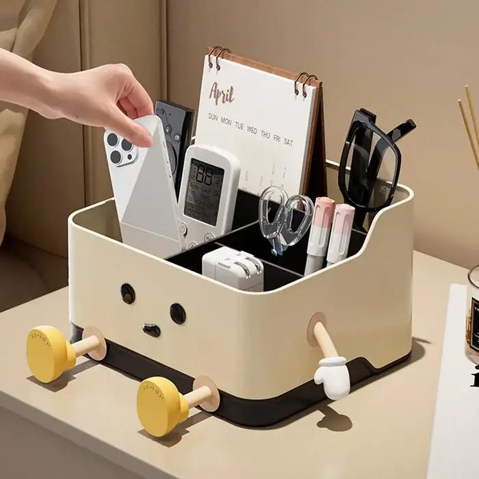 Boîte de rangement de bureau multifonctionnelle 1 pièce