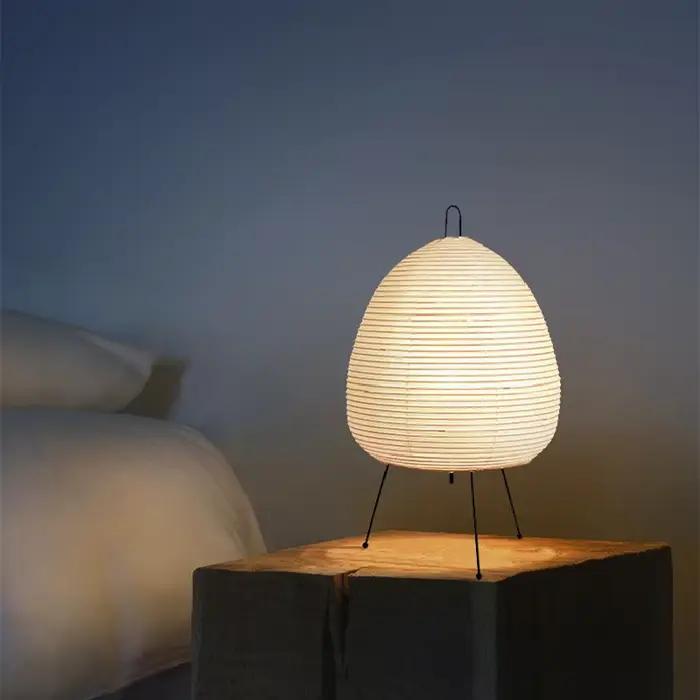 Xuan papier lampe Led lampe de Table salon chambre chevet étude hôtel Art créativité rétro Art Design lampe de Table décorative
