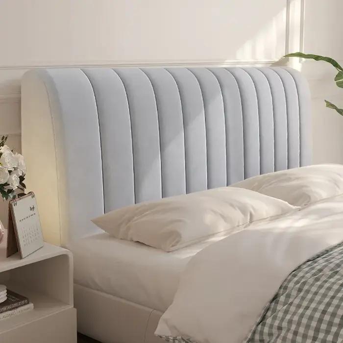 Housse de tête de lit d'hiver en tissu technique de luxe