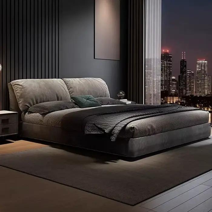 Cadre de lit King Size avec rangement intégré
