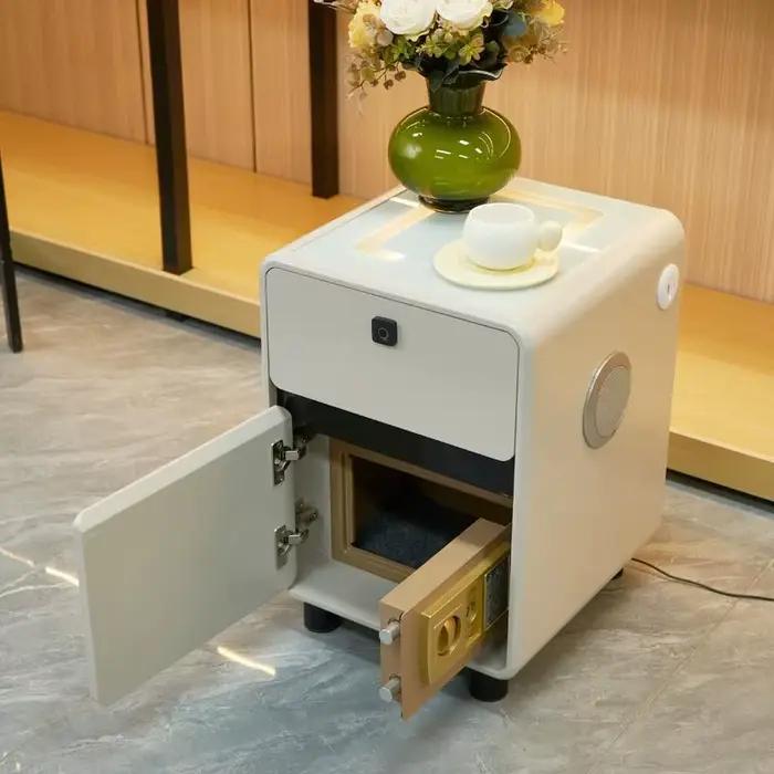 Tiroir européen Table De chevet chargeur minimaliste Unique commode