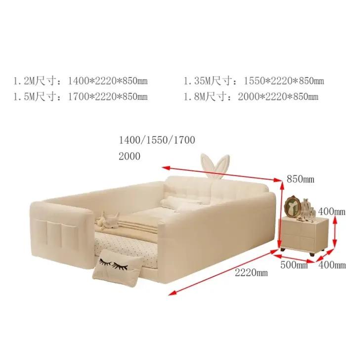 Armoires organisateur de lit esthétique têtes de lit de chambre tables de chevet de lit modernes enfants Muebles Para dortoir accessoires pour la maison
