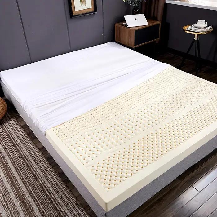 Matelas en latex 100% naturel importé de Thaïlande, caoutchouc pur, lit de 1.8m, 2.0m d'épaisseur, c