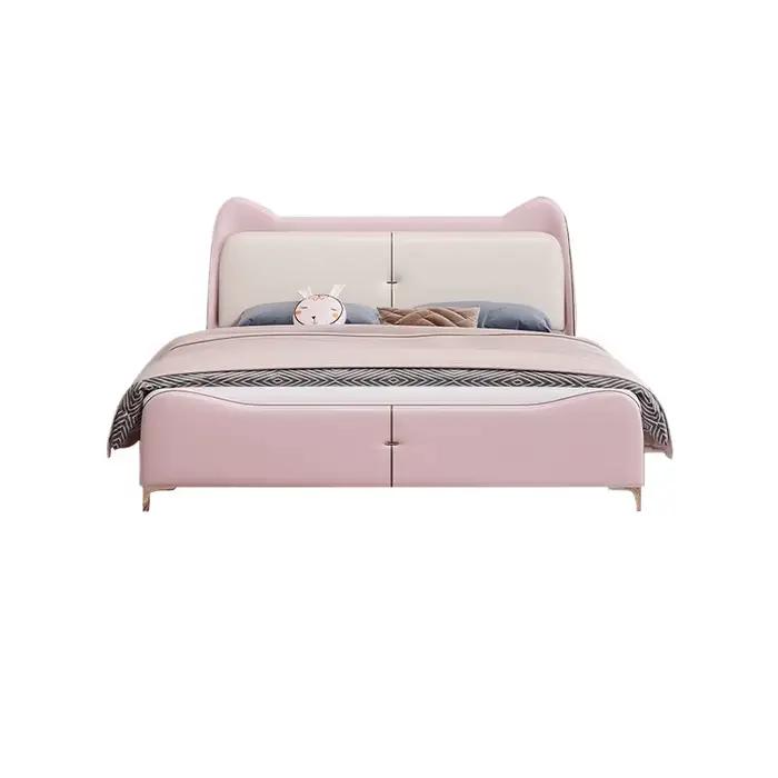 Tête de lit mignonne, cadre de Support de jambe de lit