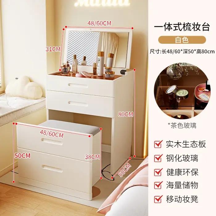 Coiffeuse rustique pour filles